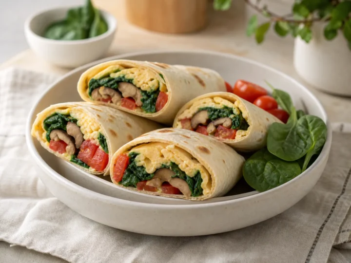 Өндөг, ногоотой wrap lunch box тавагласан нь